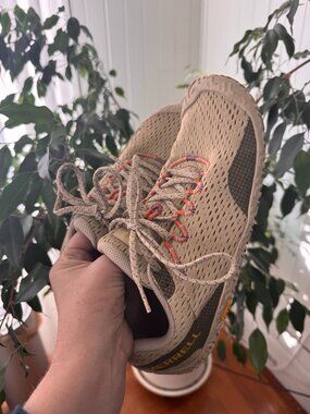 Merrell Trail Glove 7 Birch Mesh Barefoot Trail Runner Women's 10.5 / EU 41